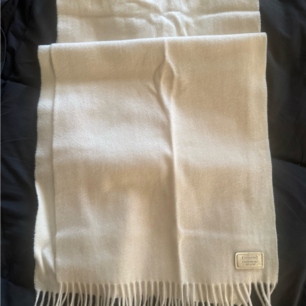 Coach Cashmere Scarf - Picture 2 of 5